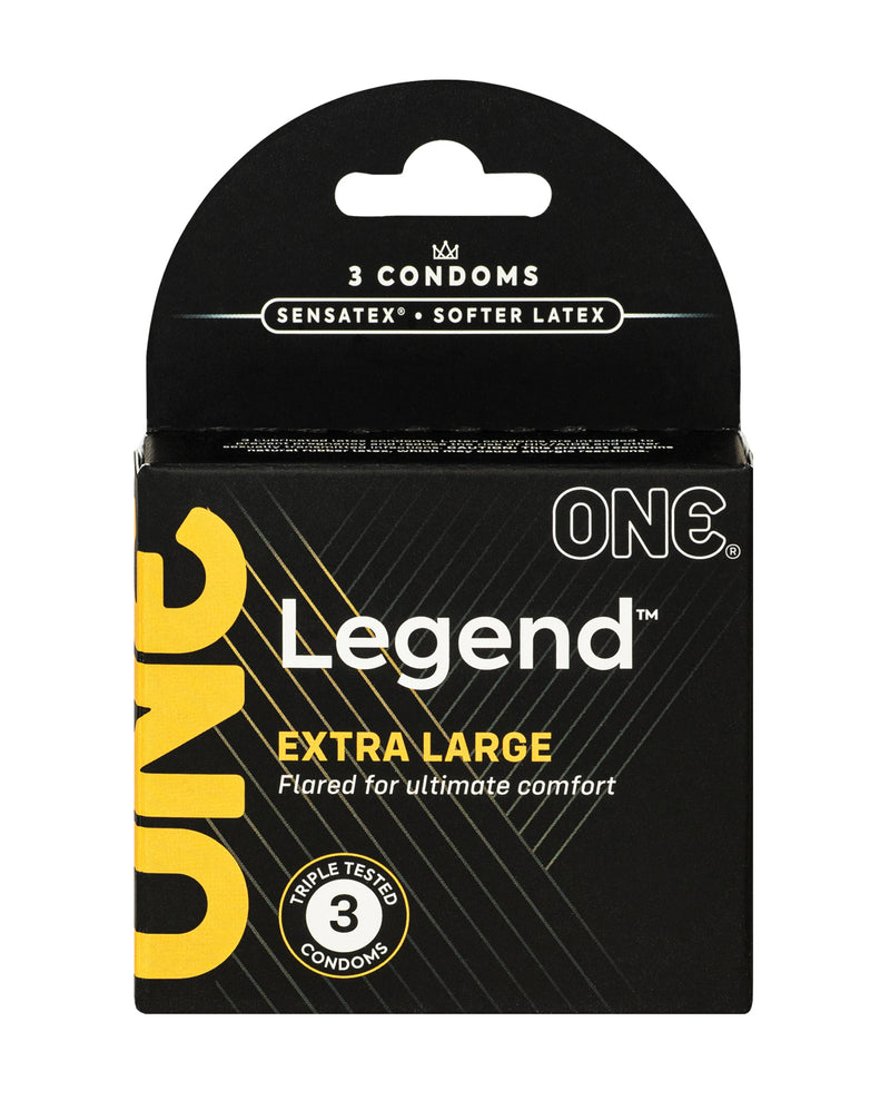 Load image into Gallery viewer, One The Legend XL Condoms - Box of 3