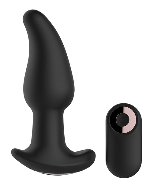 Load image into Gallery viewer, Gender Fluid Twirler Anal Vibe w/Remote - Black