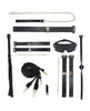 Încărcați imaginea în vizualizatorul Galerie, Shots Ouch! Rome Collection Bondage Kit w/Bag - Black