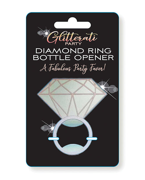 Charger l'image dans la visionneuse de la galerie, Glitterati Diamond Ring Bottle Opener for Bachelorette