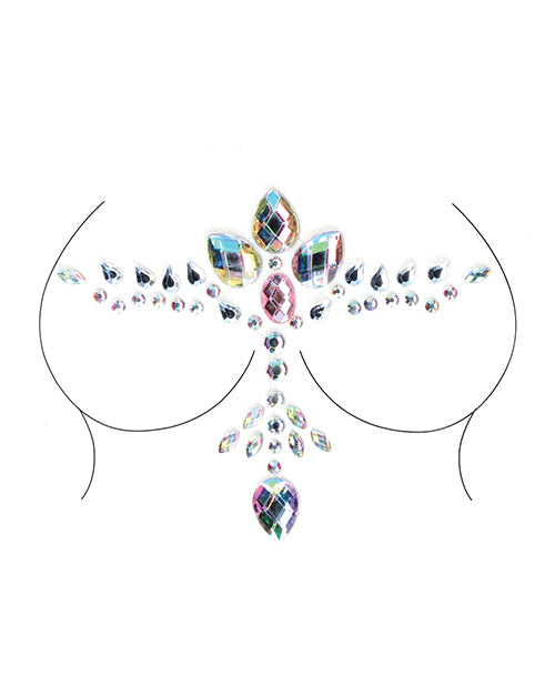 Load image into Gallery viewer, Shots Bliss High Waist Fishnet Skirt & free Body Jewelry Multi O/S