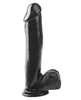 Bild in den Galerie-Viewer laden, Basix Rubber Works 12" Dildo mit Saugnapf - Schwarz