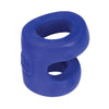 Load image into Gallery viewer, Hunky Junk Connect Cock Ring w/Balltugger - Cobalt