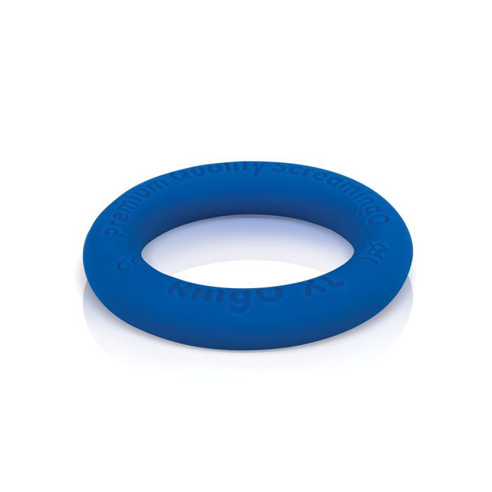 Load image into Gallery viewer, Screaming O RingO Ritz XL Blue Silicone Ring For Comfort And Safety