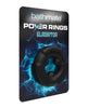 Load image into Gallery viewer, Bathmate Gladiator Black Cock Ring Elastomax TPR Performance Ring