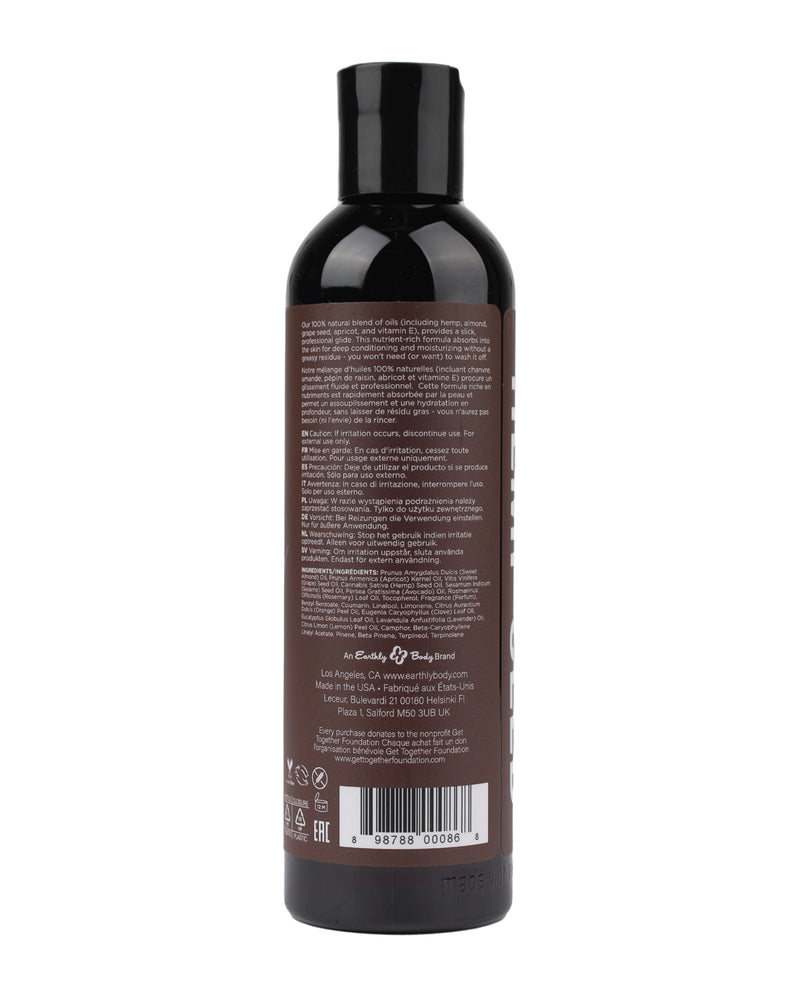 Cargue la imagen en el visor de la galería, Aceite de masaje y corporal Earthly Body - 8 oz Lavanda