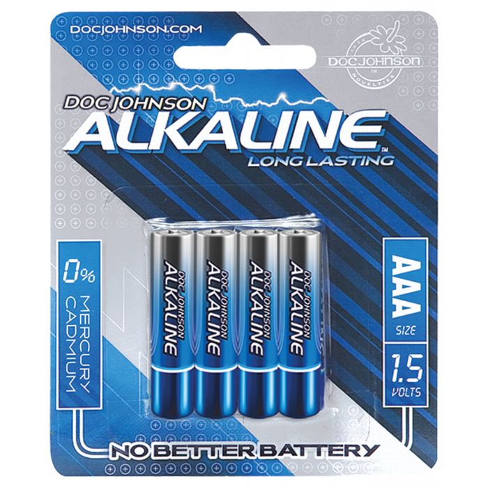 Load image into Gallery viewer, Doc Johnson Alkaline Batteries - AAA 4 Pack