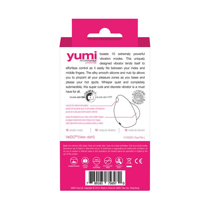 Cargue la imagen en el visor de la galería, VeDO Yumi Layon Vibe - Foxy Pink