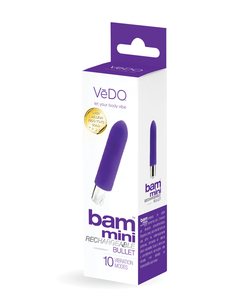 Bild in den Galerie-Viewer laden, VeDO Bam Mini Rechargeable Bullet Vibe - Into You Indigo