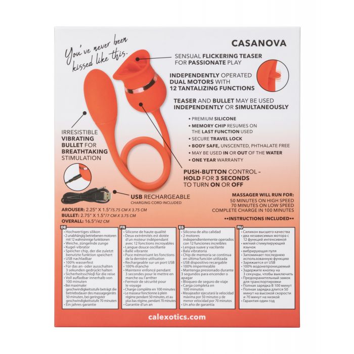 Załaduj obraz do przeglądarki galerii, French Kiss Casanova - Red