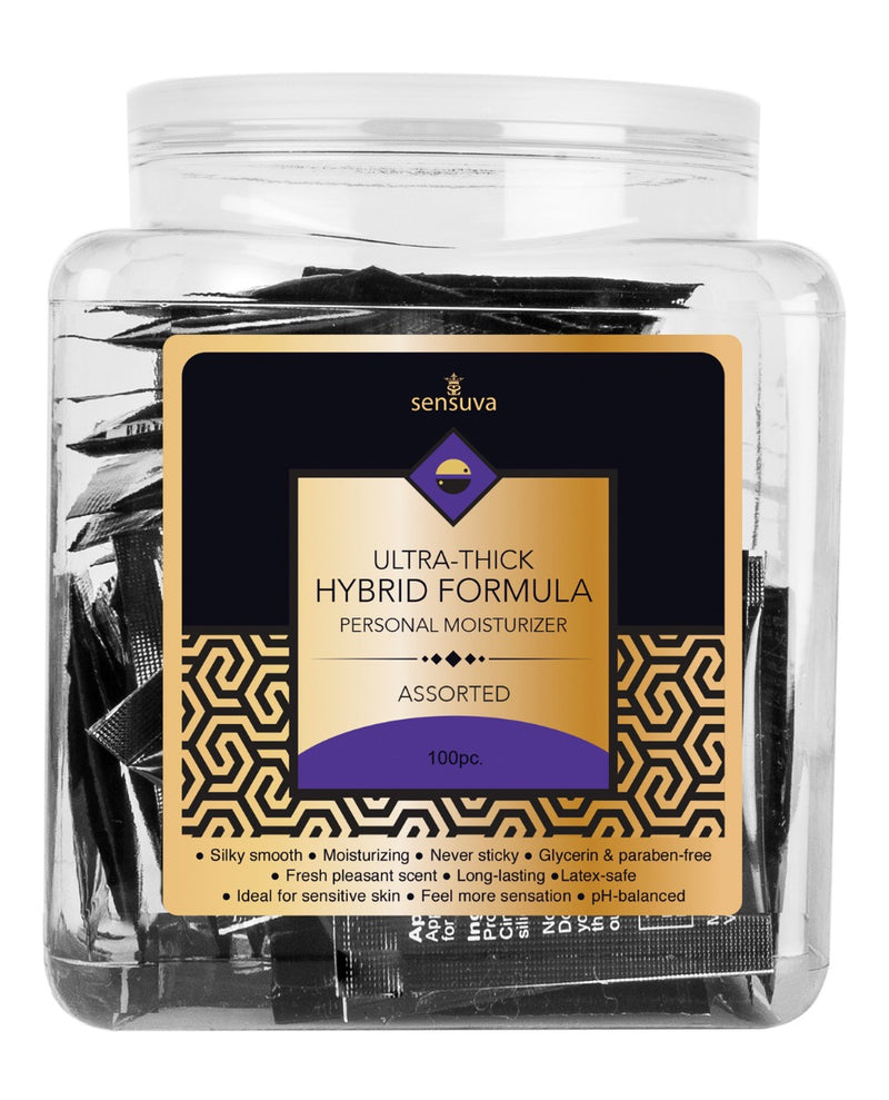 Charger l'image dans la visionneuse de la galerie, Sensuva Ultra Thick Hybrid Personal Moisturizer - Asst. Tub of 100