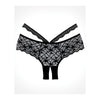 Carica l'immagine nel visualizzatore Galleria, Adore Heartbreaker Panty Black O/S