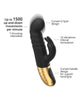 Charger l'image dans la visionneuse de la galerie, Dorcel G-Stormer Thrusting G Spot Rabbit - Black/Gold