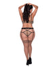 Indlæs billede i gallerifremviser, Purrfect Balconette Bra & Garter Panty Animal/Black QN