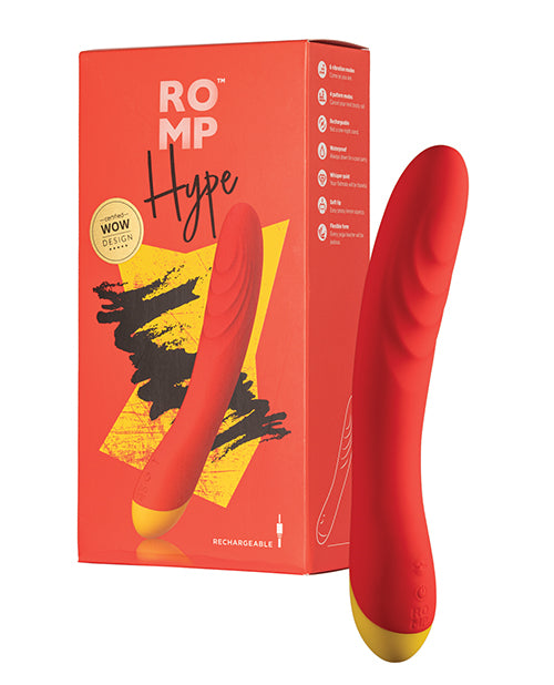 Carica l'immagine nel visualizzatore Galleria, ROMP Hype G Spot Vibrator - Red