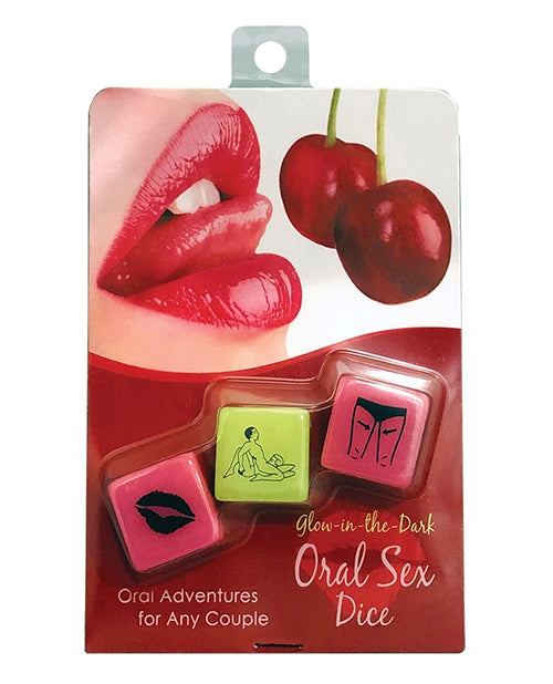 Load image into Gallery viewer, Oral Sex Glow in the Dark Dice Game