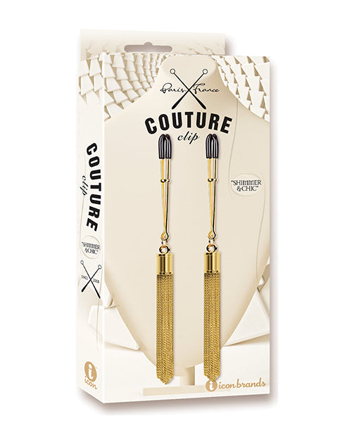 Cargue la imagen en el visor de la galería, Pinzas de pezón de lujo Couture Clips - Brillo y Chic