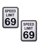 Załaduj obraz do przeglądarki galerii, Pastease Premium Speed Limit 69 - White/Black O/S