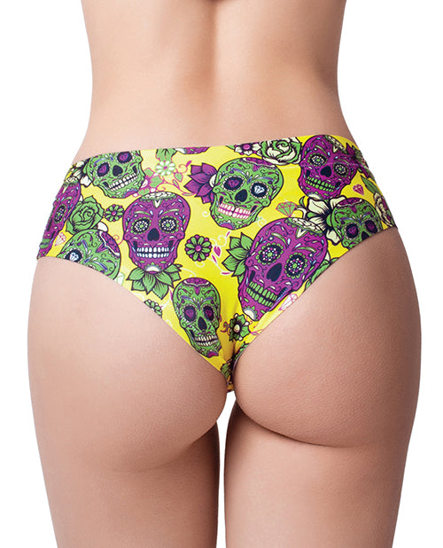Załaduj obraz do przeglądarki galerii, Mememe Skulls Lovers Muertos Printed Slip XL