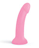 Load image into Gallery viewer, Love to Love Curved Suction Cup Dildolls Glitzy - Glitter Pink