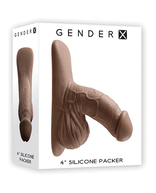 Load image into Gallery viewer, Gender X 4" Silicone Packer - Dark