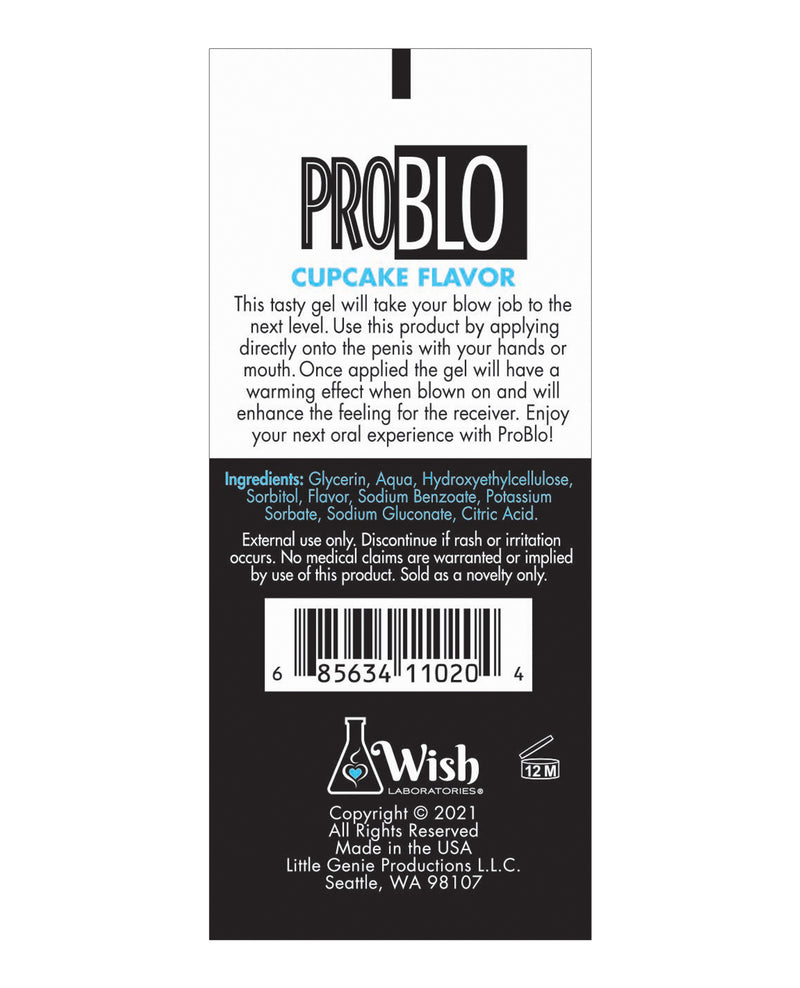 Load image into Gallery viewer, Pro Blo Oral Pleasure Gel - Cupcake