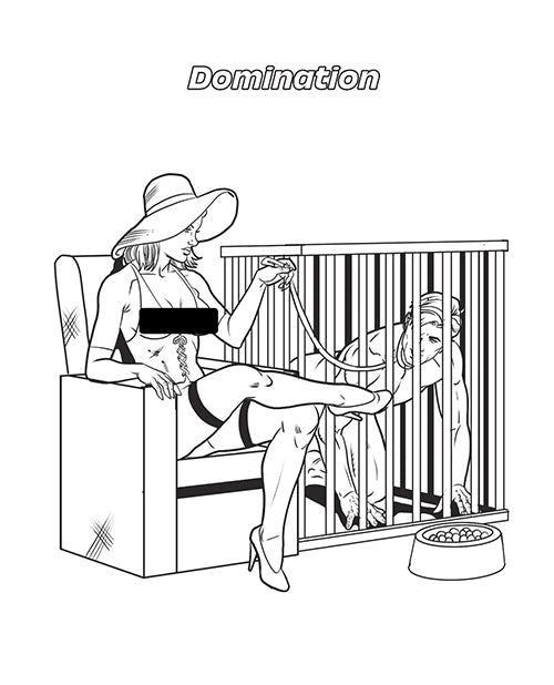 Load image into Gallery viewer, Wood Rocket Fetishes Are Fun Adult Coloring Book