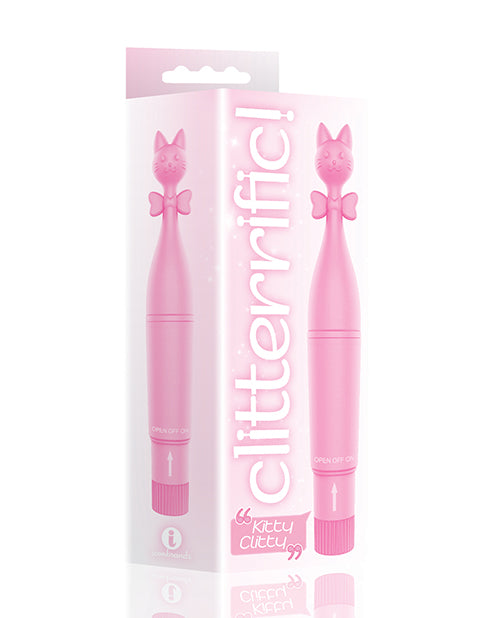Load image into Gallery viewer, The 9's Clitterific! Kitty Clitty Clitoral Stimulator - Pink