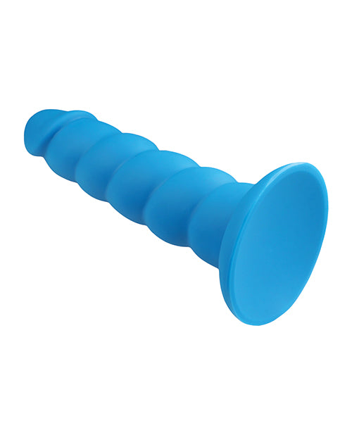 Cargue la imagen en el visor de la galería, Rock Candy Suga Daddy 7" Silicone Dildo - Blue
