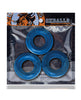 Load image into Gallery viewer, Oxballs Fat Willy 3 Pack Jumbo Cock Rings - Space Blue