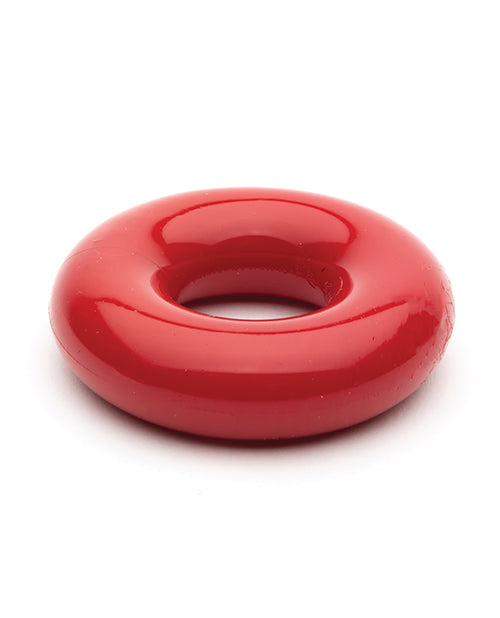 Cargue la imagen en el visor de la galería, Anillo para el pene grueso deportivo rojo elástico de TPE en forma de dona para hombres, cómodo, expansión de tamaño cinco veces