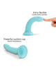 Cargue la imagen en el visor de la galería, Love to Love Curved Suction Cup Dildolls Nightfall - Blue