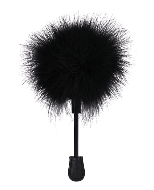Cargue la imagen en el visor de la galería, Plumero de plumas en bolsa - Negro