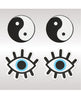 Charger l'image dans la visionneuse de la galerie, Peekaboos Yin & Yang Pasties - 2 Pairs