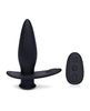 Indlæs billede i gallerifremviser, Blue Line Vibrating Anal Plug Pointer w/Remote - Black