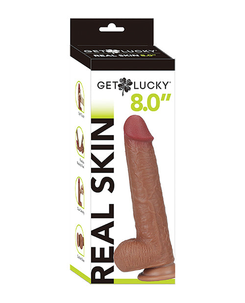 Cargue la imagen en el visor de la galería, Get Lucky 8.0" Real Skin Series - Light Brown