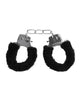 Ladda bilden i Galleri Viewer, Shots Ouch Black & White Beginner's Furry Hand Cuffs - Black