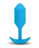 Indlæs billede i gallerifremviser, b-Vibe Vibrating Snug Plug - Large Blue