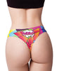 Load image into Gallery viewer, Mememe Comic Fans Printed Thong XL