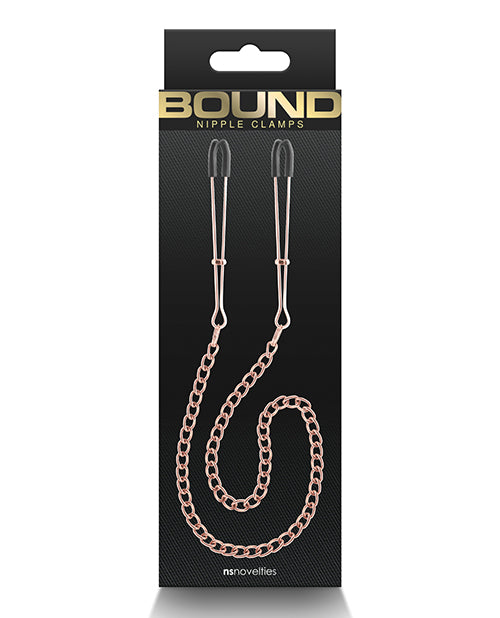 Încărcați imaginea în vizualizatorul Galerie, Bound DC3 Nipple Clamps - Rose Gold