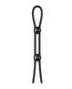 Load image into Gallery viewer, Nexus Forge Double Lasso Black Silicone Cock and Ball Ring