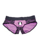 Cargue la imagen en el visor de la galería, Strap U Lace Envy Crotchless Panty Harness - 3XL Purple