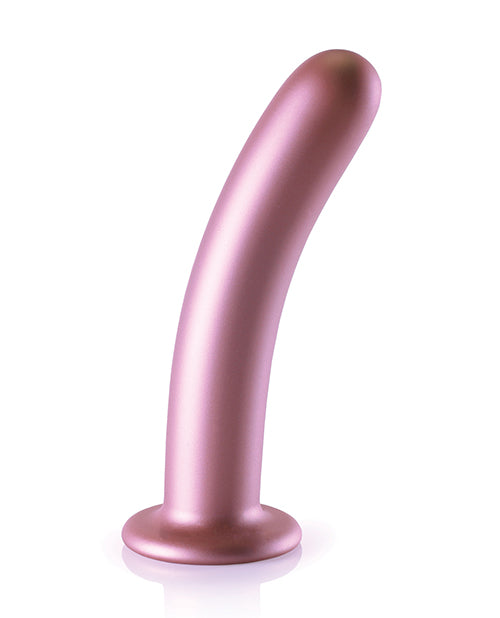 Încărcați imaginea în vizualizatorul Galerie, Shots Ouch 7" Smooth G-Spot Dildo - Rose Gold