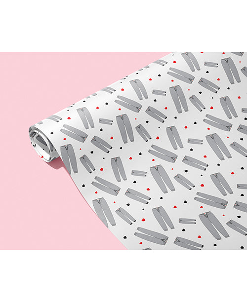 Ladda bilden i Galleri Viewer, Grey Sweatpants Naughty Wrapping Paper