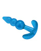 Lataa kuva gallerian katseluohjelmaan, Blue Line C & B 3.75" Beginners Beaded Plug - Jelly Blue