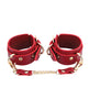 Ladda bilden i Galleri Viewer, Kinky Play Box Federico Luxurious Leather Restraint Kit - Red