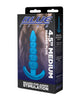 Afbeelding laden in Galerijviewer, Blue Line C & B 4.5" Beaded Plug - Jelly Blue Medium