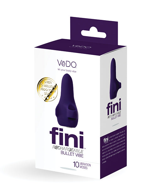 Cargue la imagen en el visor de la galería, VeDO Fini Rechargeable Bullet Vibe - Purple