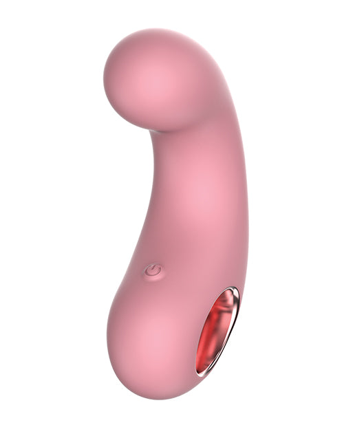 Φόρτωση εικόνας στο πρόγραμμα προβολής Gallery, Luv Inc. Curved Vibrator - Light Pink