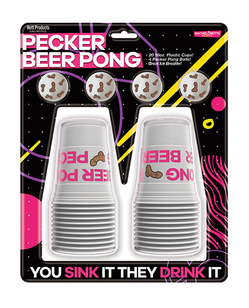 Bild in den Galerie-Viewer laden, Pecker Beer Pong Balls Four Pack For Fun Party Game